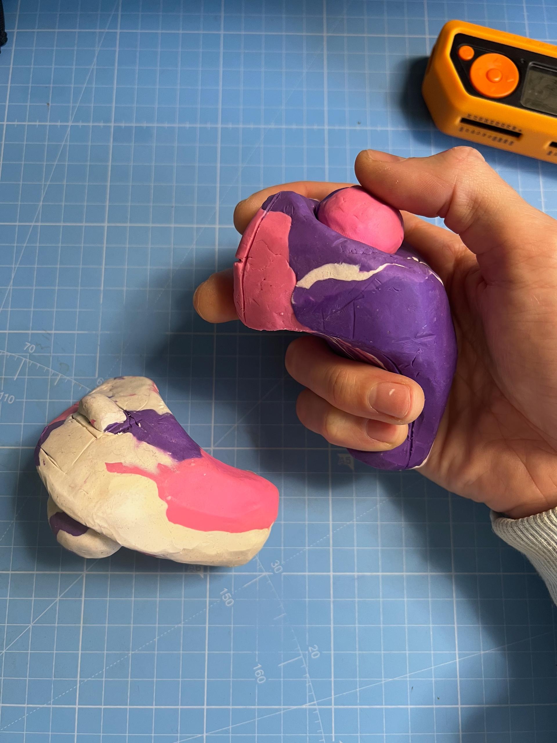 Prototype clay models